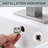 2 Pack Sink Overflow Ring Bathroom Kitchen Sink Basin Trim Overflow Cover Hole Insert Cap-111176391