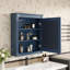 Armoire de rangement murale avec miroir-106886718