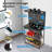 Tool Storage Workbench With Pegboard With 14 Hanging Accessories For Garage-107255697