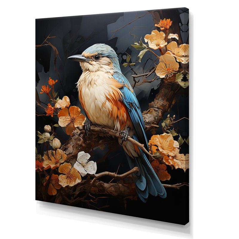 «Bird Avian Realism I» sur toile, Toile tendue, H 44 po x l 34 po