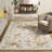 Kinchen Hand Hooked Wool Floral Rug-21305101-130772623