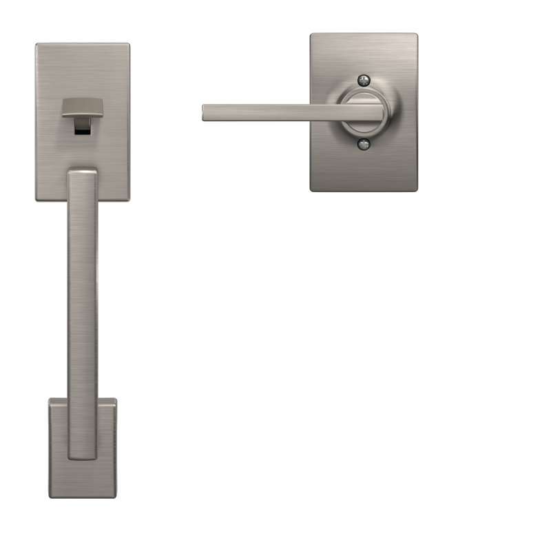 Century Passage Door Lever, Satin Nickel