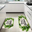 Paquet de 2 couronnes vertes Green Leaf