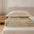 King 3 Piece Cotton Quilt Set Linen