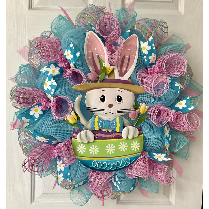Couronne de œuf de Pâques pour chat