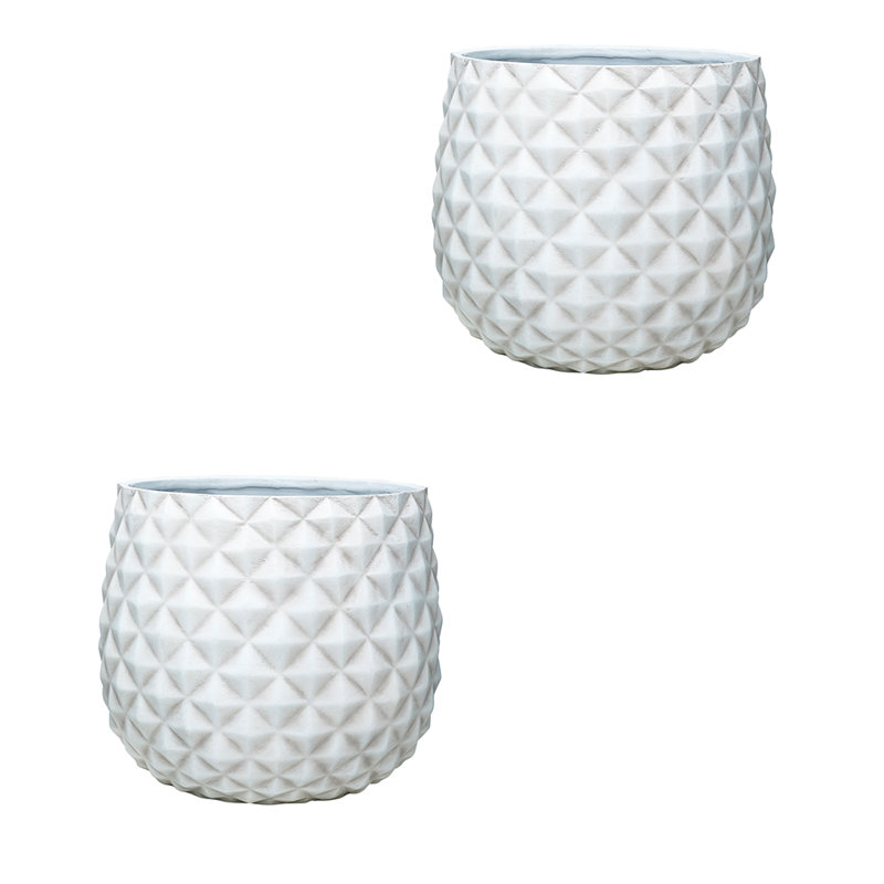 12" High Pineapple Planter, 2-pack