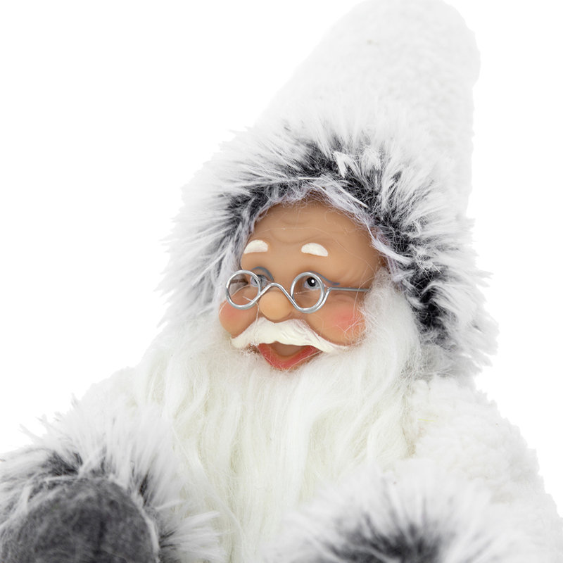 Figurine de père Noël sur traîneau