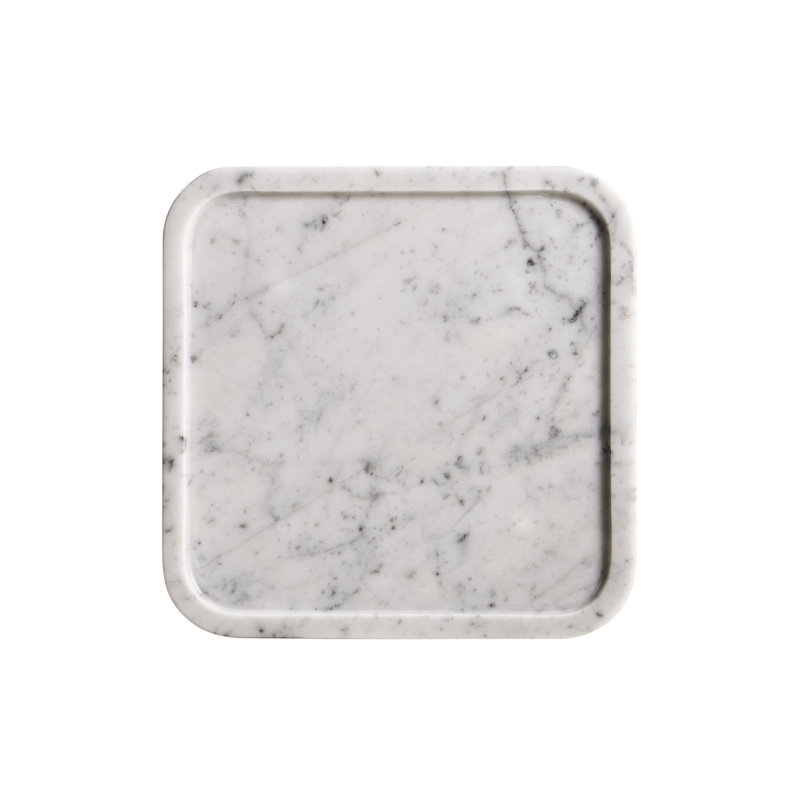 JC Modern Stone Harbor Martini Table, White, White