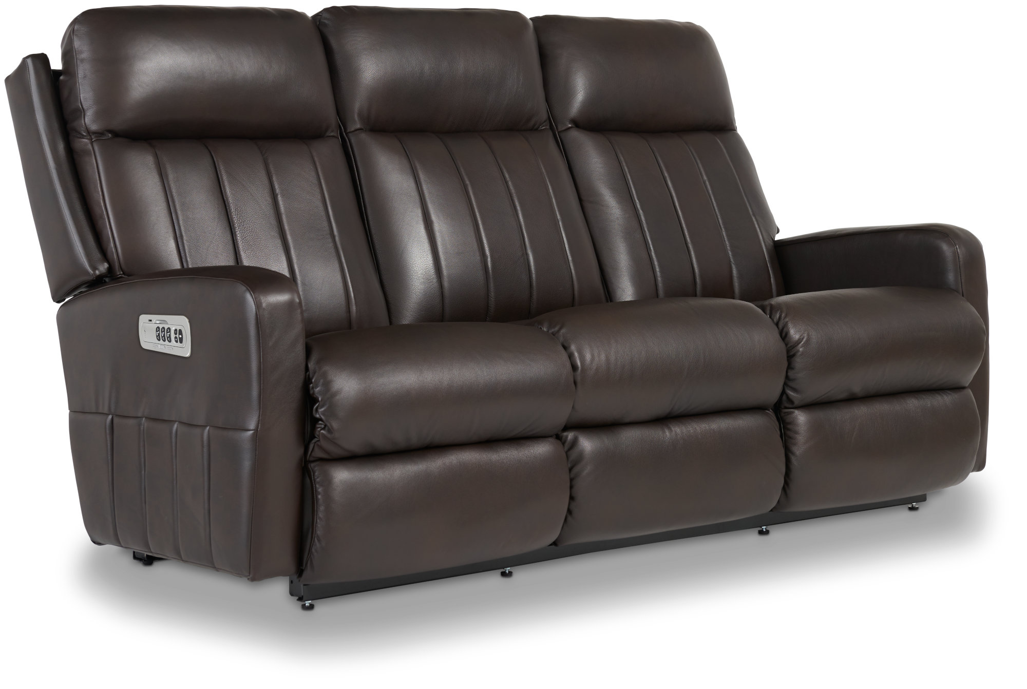 Finley Leather Match Power Reclining Sofa with Power Headrest