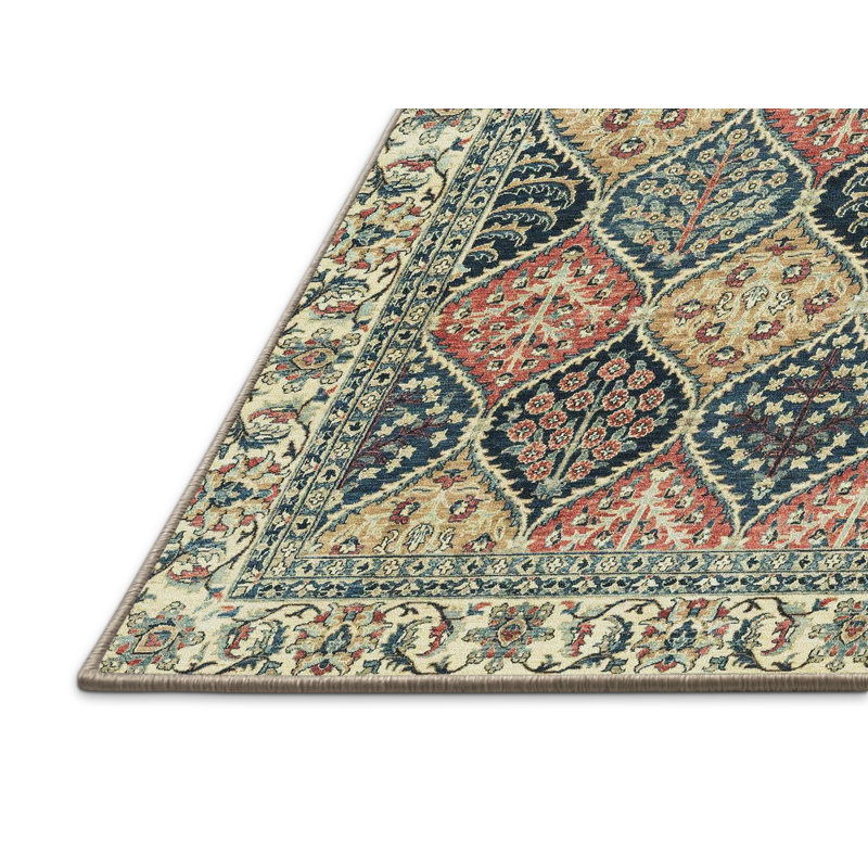 Abstract Indoor Rug, Rectangle 5' x 8'