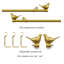 Tringle à rideaux simple ajustable 0,75 po-73484753-73484756