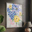 «Brush Blossoms I», reproduction encadrée - bois massif-1626103811