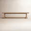 Banc en bois de pin récupéré Elliott