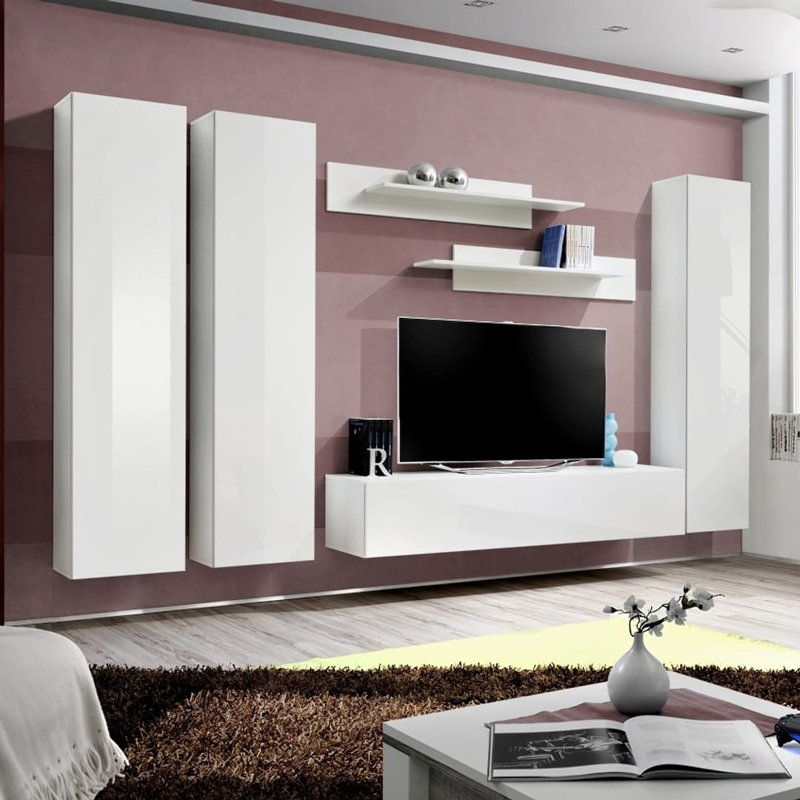 Unfinished Entertainment Centre for TVs up to 65", White