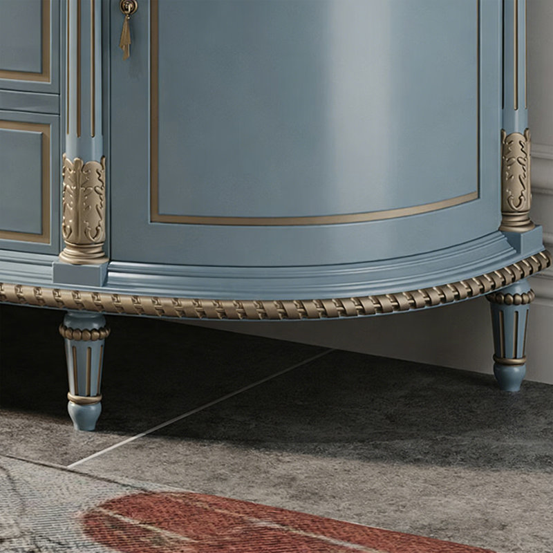European-style light luxury high-end sideboard