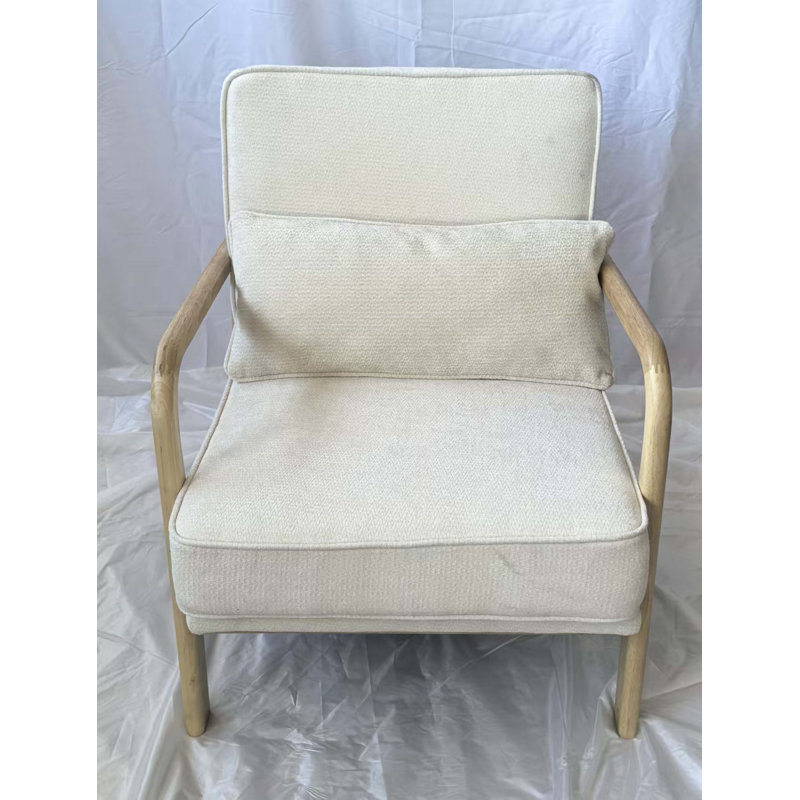 Fauteuil d'appoint confortable, Beige