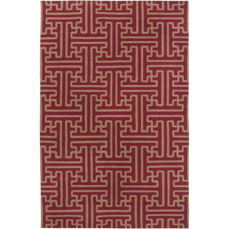 Berkley Wool Geometric Indoor Rug, Rectangle 8' x 11'