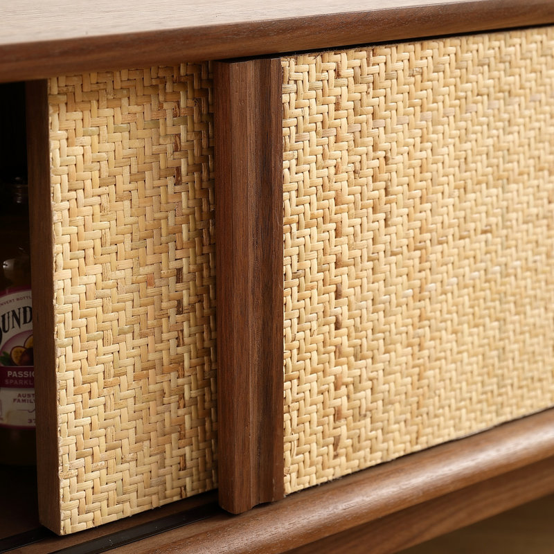 Schiavone 68.88 " W Solid Wood Sideboard