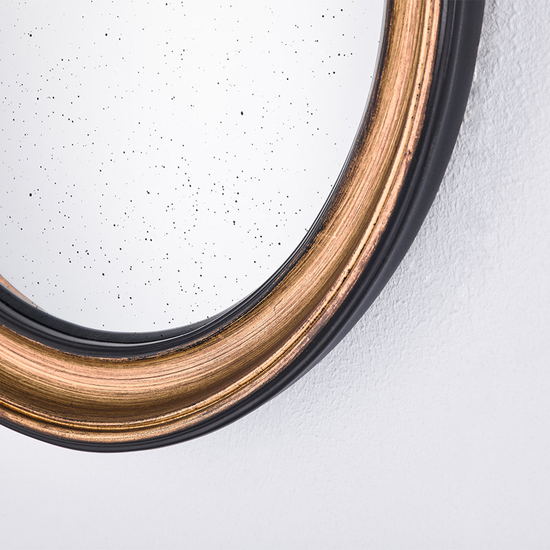 Bellaire Convex Wall Mirror, 44cm H x 44cm W