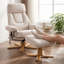 Fauteuil d'appoint pivotant à 360 °