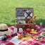 Wicker Picnic Basket For 2