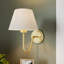 Lampe de table à bras articulé à intensité variable 1 lumière Quantarius