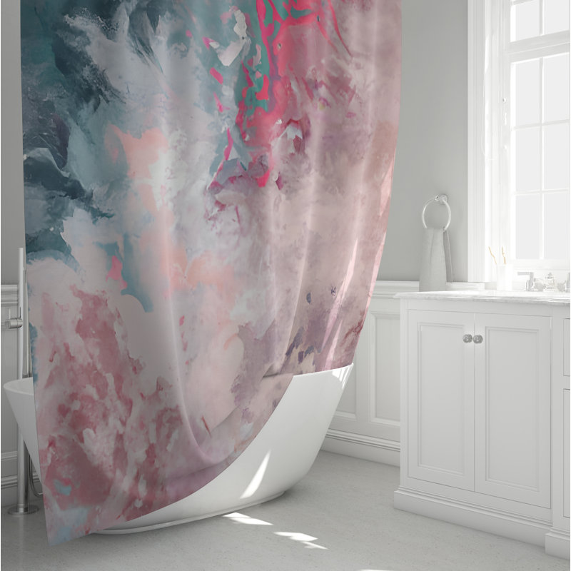 Ombre Shower Curtain, 72" H x 70" W