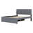 Upholstered Platform Bed With Trundle-127341010