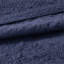 Couvre-lit double réversible bleu marine - rembourrage en tissu de coton pour une nuit de sommeil facile à nettoyer