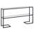 Sosanna 55'' Glass Top Console Table-2071488551
