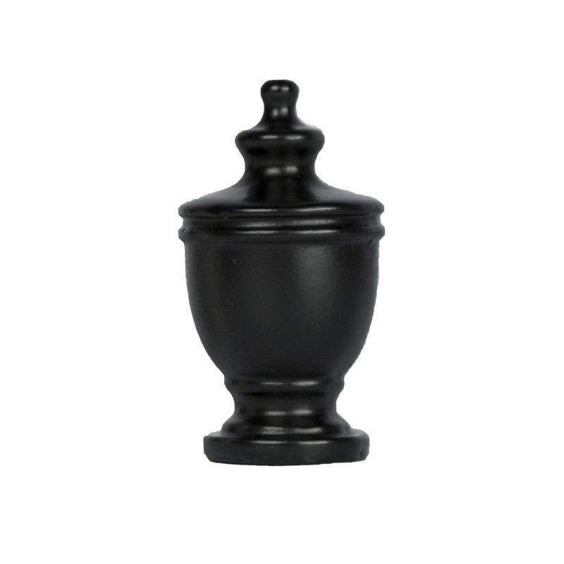 Faîteau de lampe Adharv Deluxe, Noir patiné