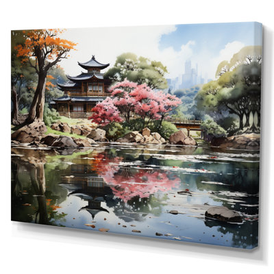 «China Art Zen Garden», art sur toile China Art
