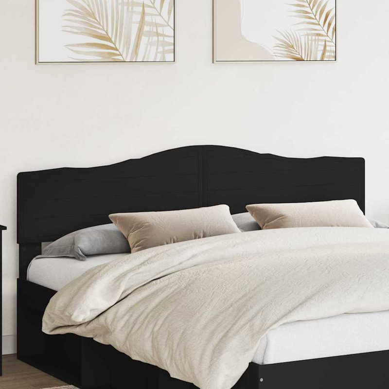 Headboard, King, Black Oak