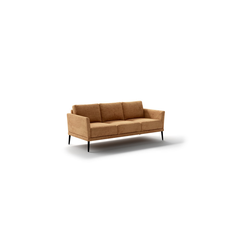 Viola 3-Seat Sofa - 126/20 Wenge, Orange