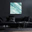 «Silver Springs I Blue Green» par Albena Hristova, art mural en verre acrylique-668195186