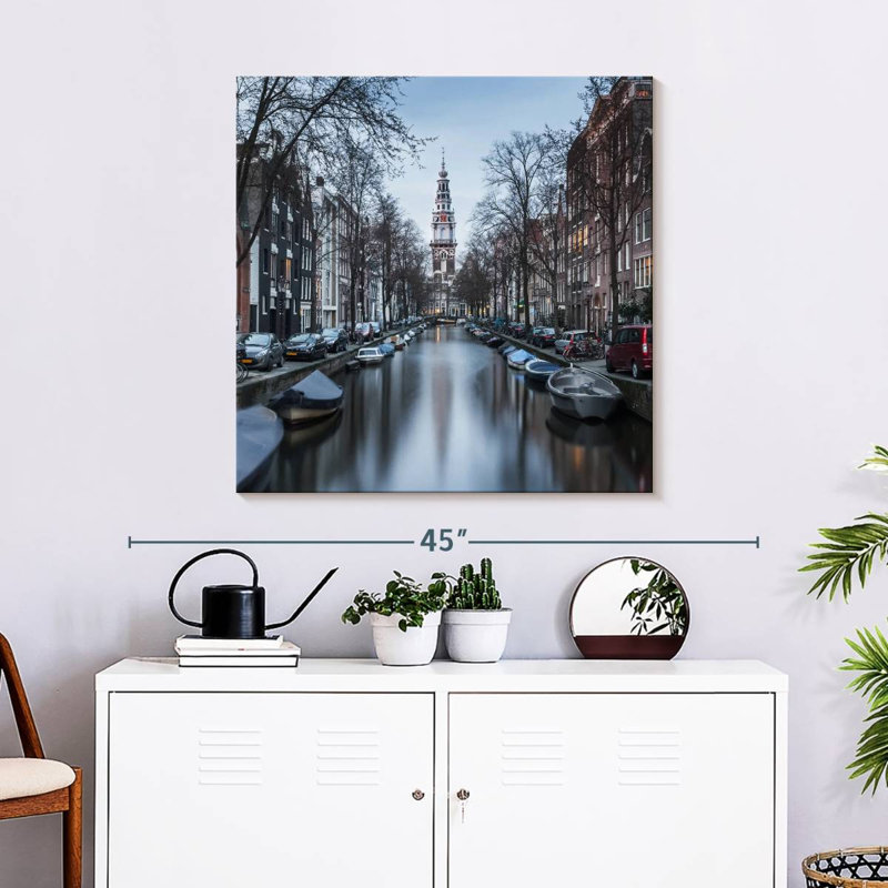 Sireci Zuiderkerk à Amsterdam, H 30 po x l 30 po