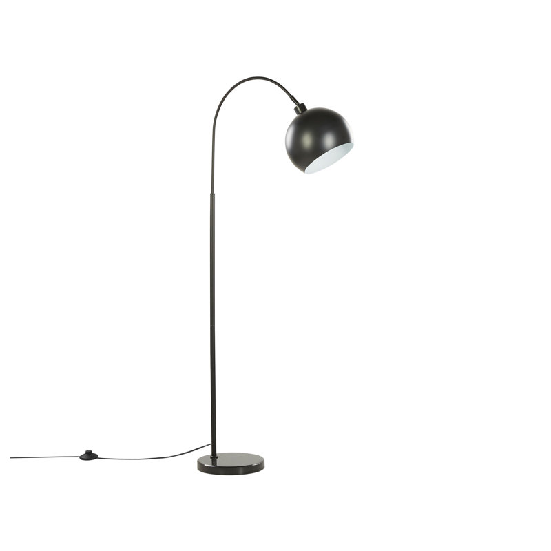 Brottman 148cm Glossy Arched Floor Lamp