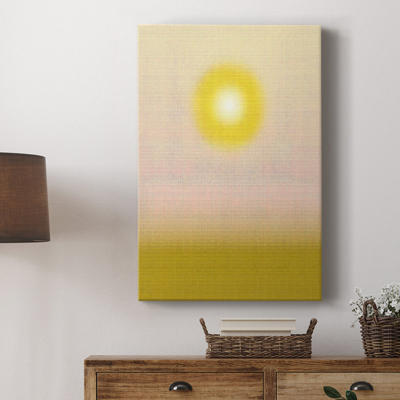 Aérographie de l'aube II - galerie Cavas sur mesure, H 36 po x l 24 po