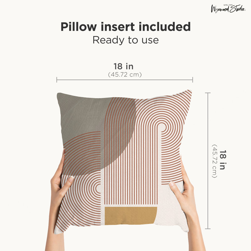 Geometric Throw Pillow