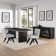 Lixy Magnolia 80-96" Table 5-Piece Dining Set