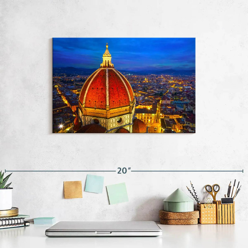 Lumières en dôme Nicci Duomo Di Firenze, H 8 po x l 12 po