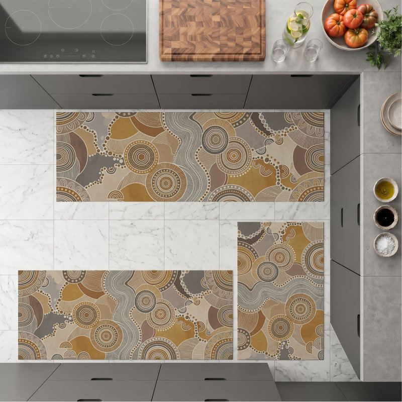 Tapis de cuisine lavables antidérapants