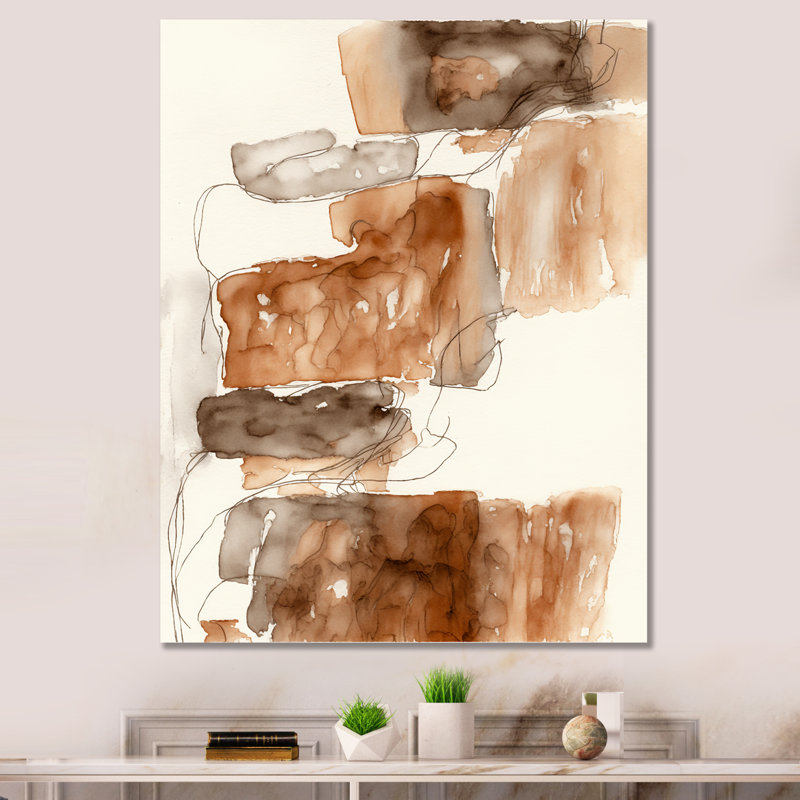 " Canyon Ridge Explorations VI ", 12" W x 20" H, Wrapped Canvas