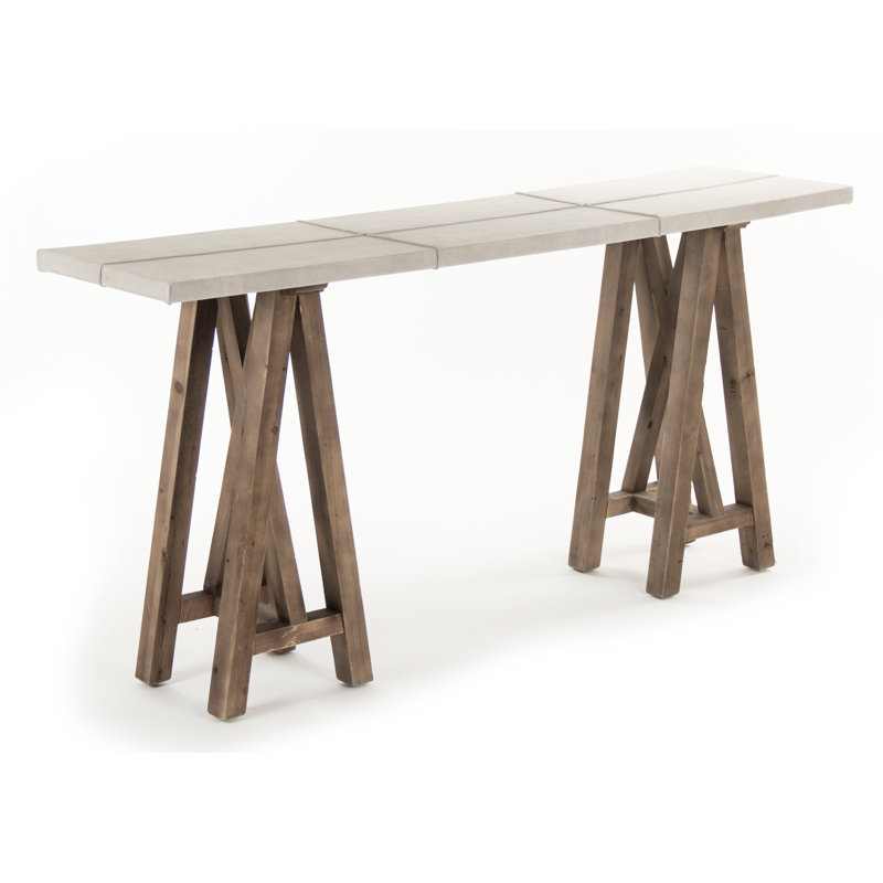 Doux 70.5'' W Solid Wood Console Table