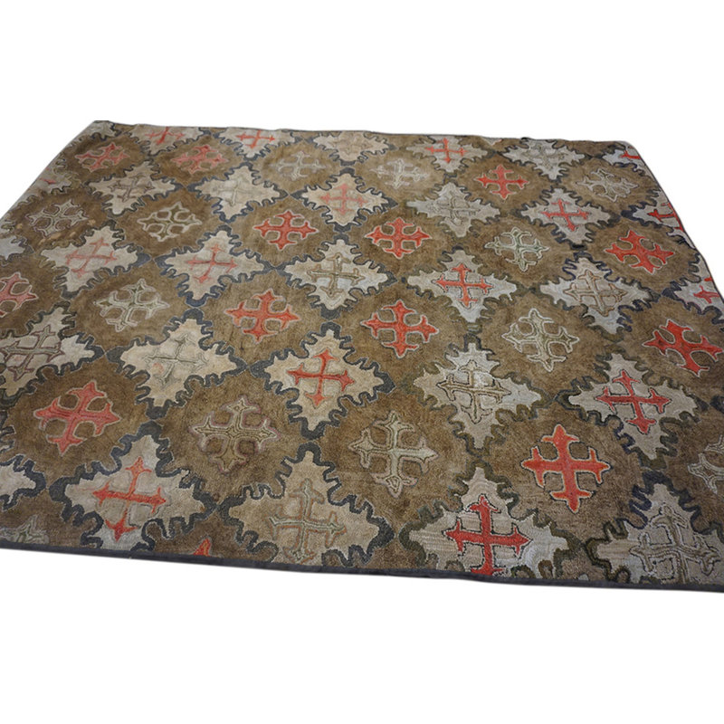 Tapis crocheté Earthy Antique