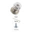 Rosette classique avec bouton de porte Waldorf-29662437-15386259