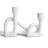 Modern Sculptural Double Taper Candle Holder-303092173