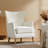 Caden 28.5" Modern Boucle Wingback Armchair With Solid Wood Legs-71591529