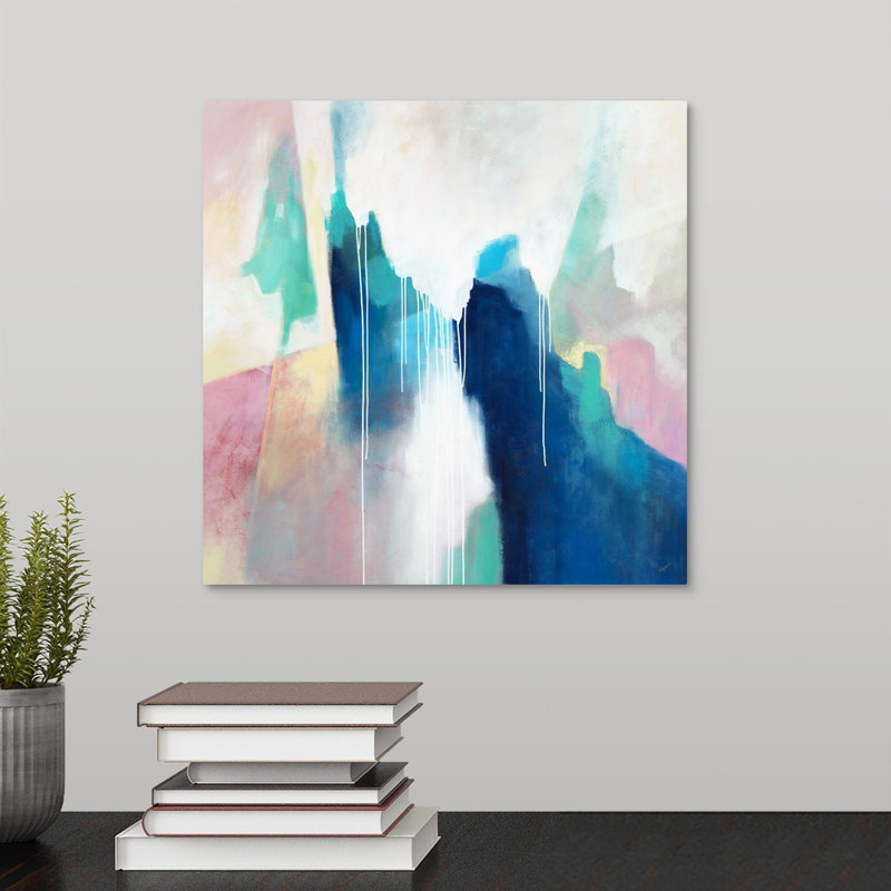 « gelato souvenirs »-reproduction d’art sur toile, Toile tendue, H 12 po x l 12 po x P 1,25 po