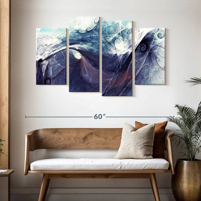 Avery Abyss Dynamic Abstract, 32" H x 52" W
